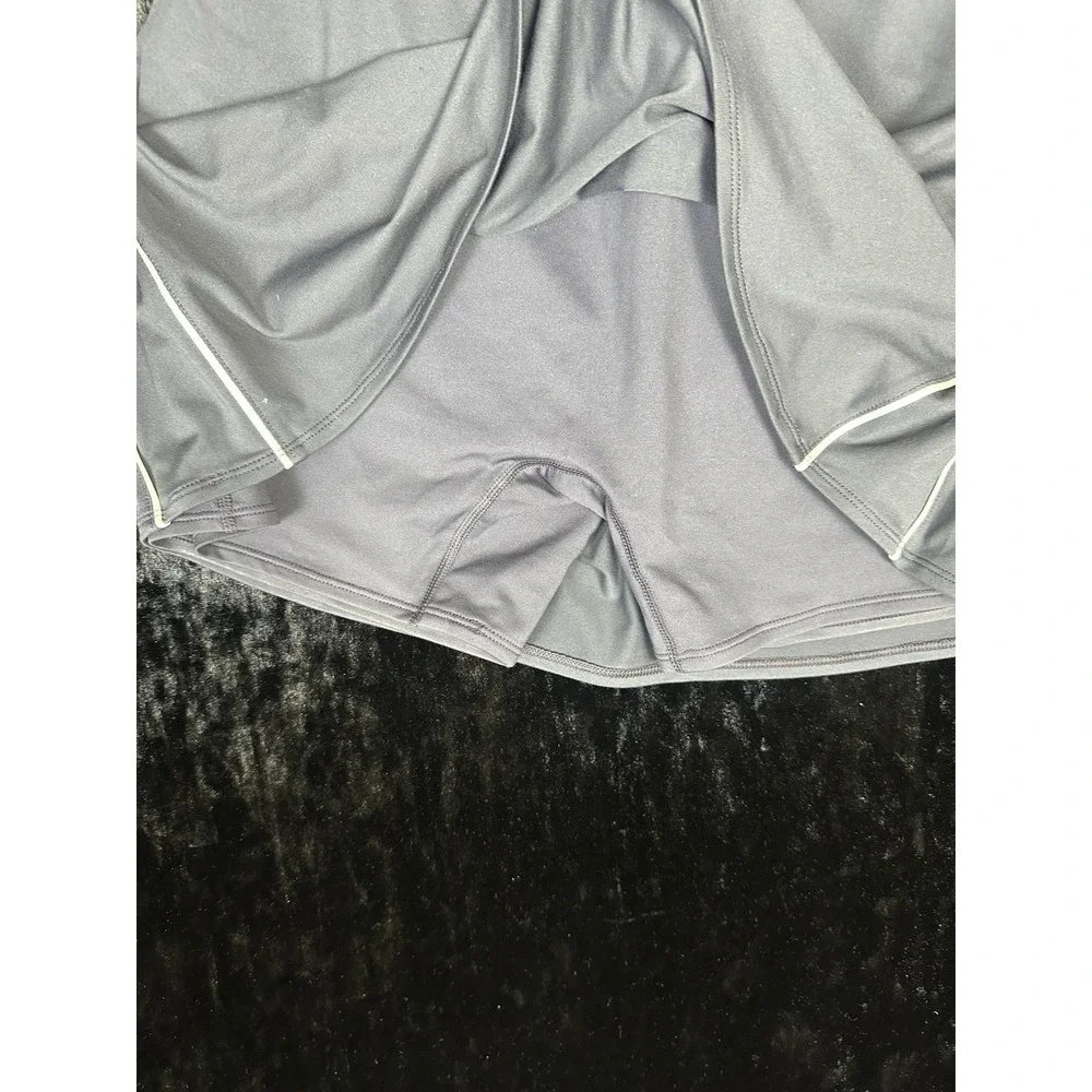 Nike Dri-Fit Athletic Running Gym Skirt Skort Women's L Purple Lined Tennis‎